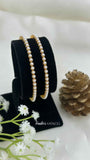 KB1027 - Pearl String Bangles - Set of 2