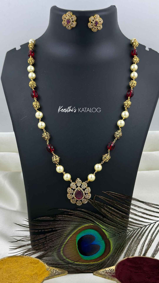 KN1189 - Ruby Muthu Maala