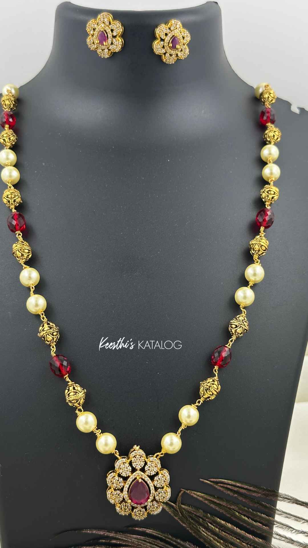 KN1189 - Ruby Muthu Maala