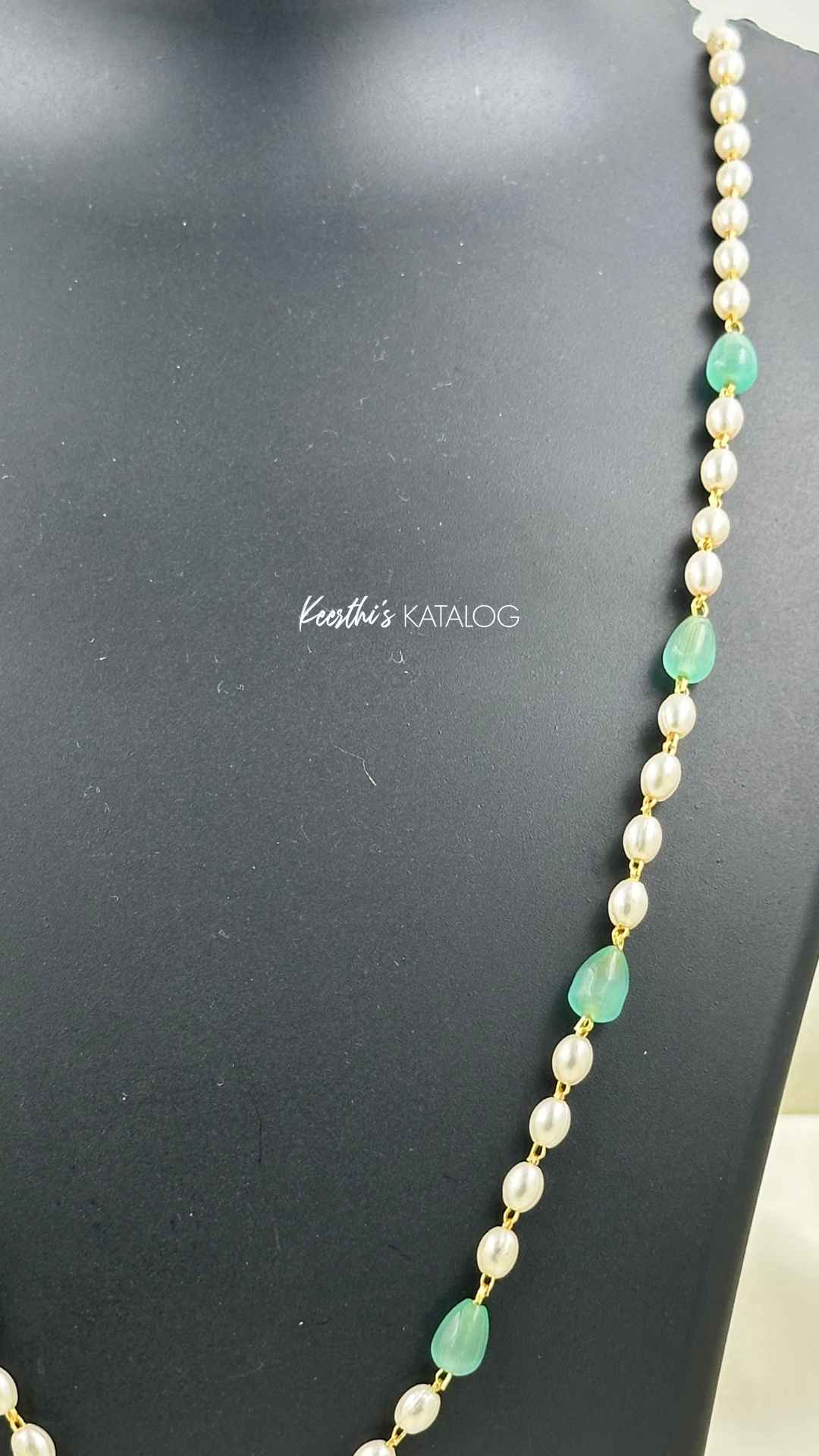 KP1056 - Verdant Pearl Chain