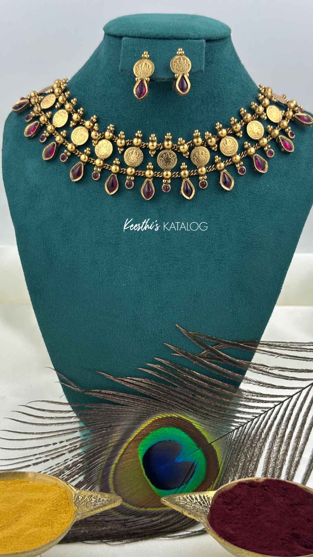 KC1054 - Crimson Sovereign Choker