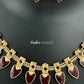 KN1194 - Ruby Nagapadam Set