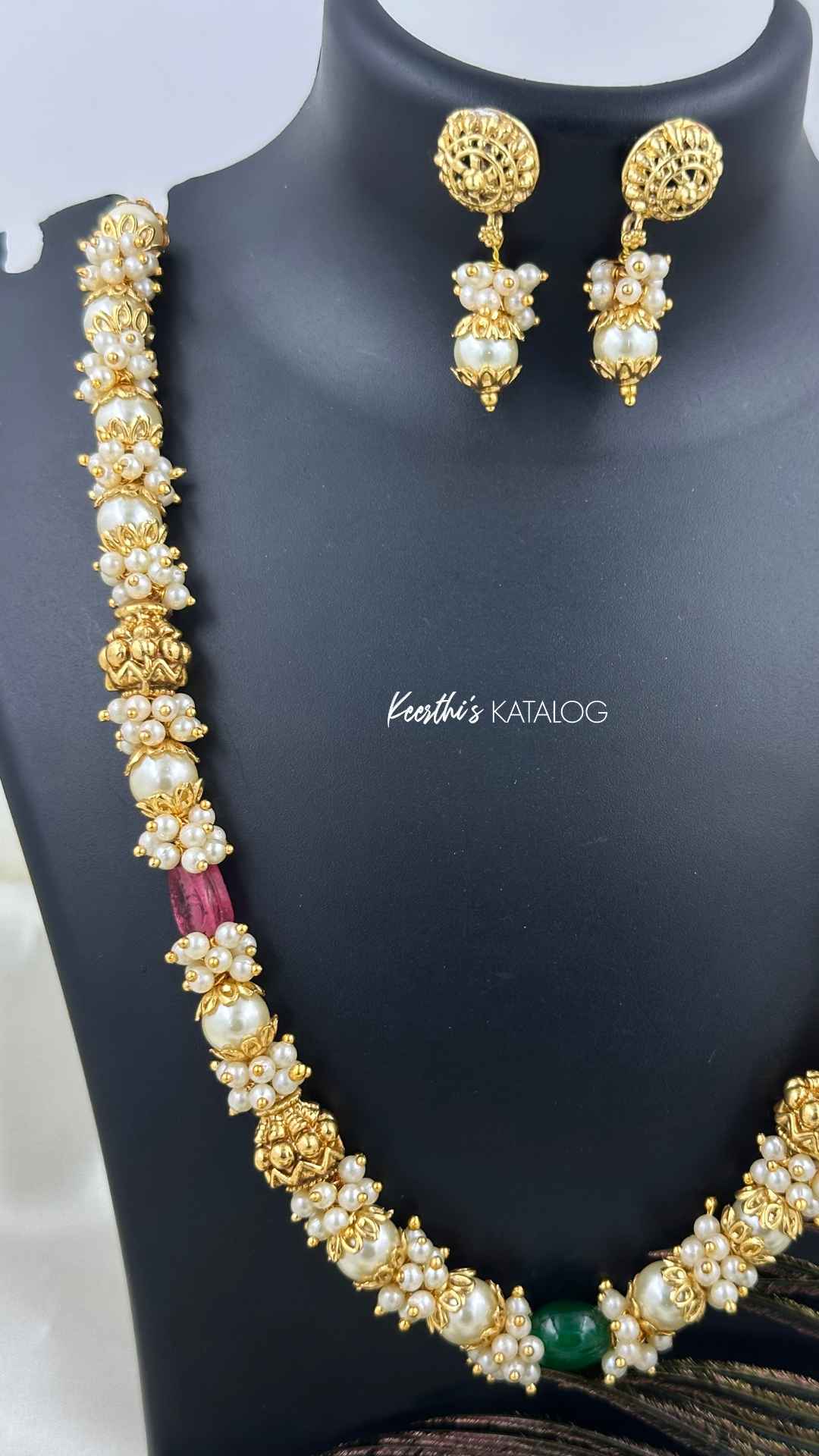 KN1205 - Pearl Blossom Necklace