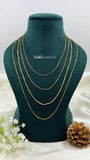 Thin Chain (Gold Plated-Daily Wear)
